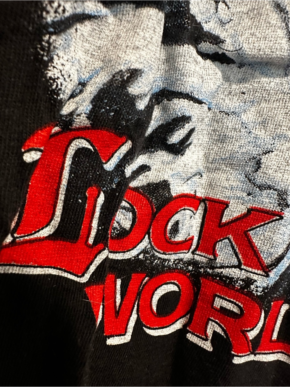 VTG ‘90 Authentic Dio Lock Up the World Tour. Sz: L Single stitch band tee. - Picture 14 of 16